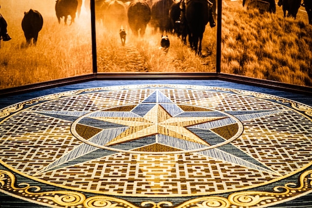 Traditional Native American Floor Area Rug Patterns